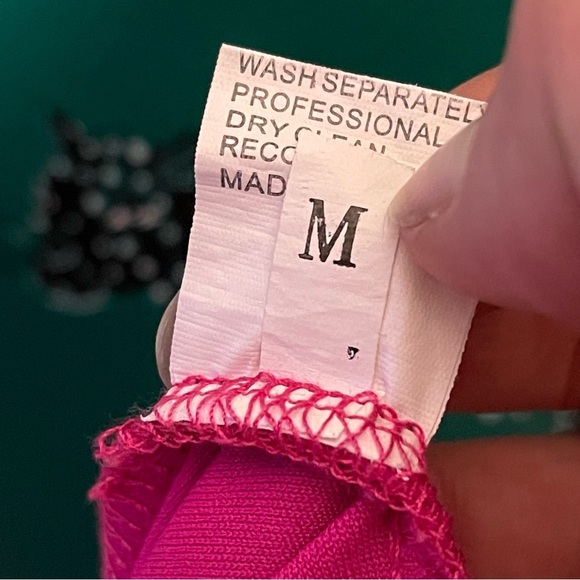 NWOT Hot Pink Barbie Core Punk Mini Skort with Adjustable Thigh Buckle Size M - Picture 12 of 12